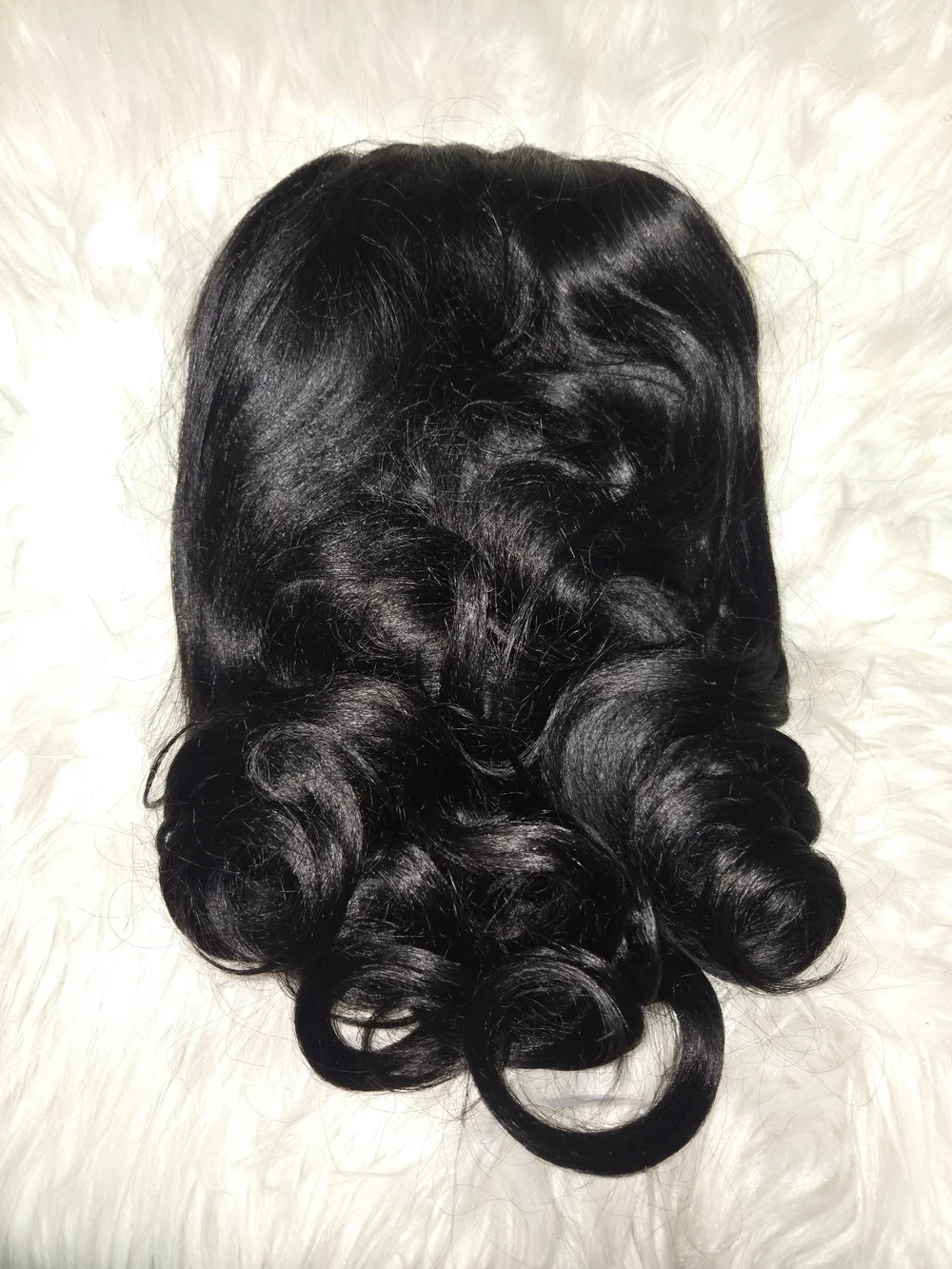Yaki Loose Body Half Wig with Adjustable Strap 16inch